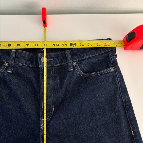Banana Republic Low Rise Rigid Straight Jeans Size 30 Minimalist Relaxed - Picture 13 of 14